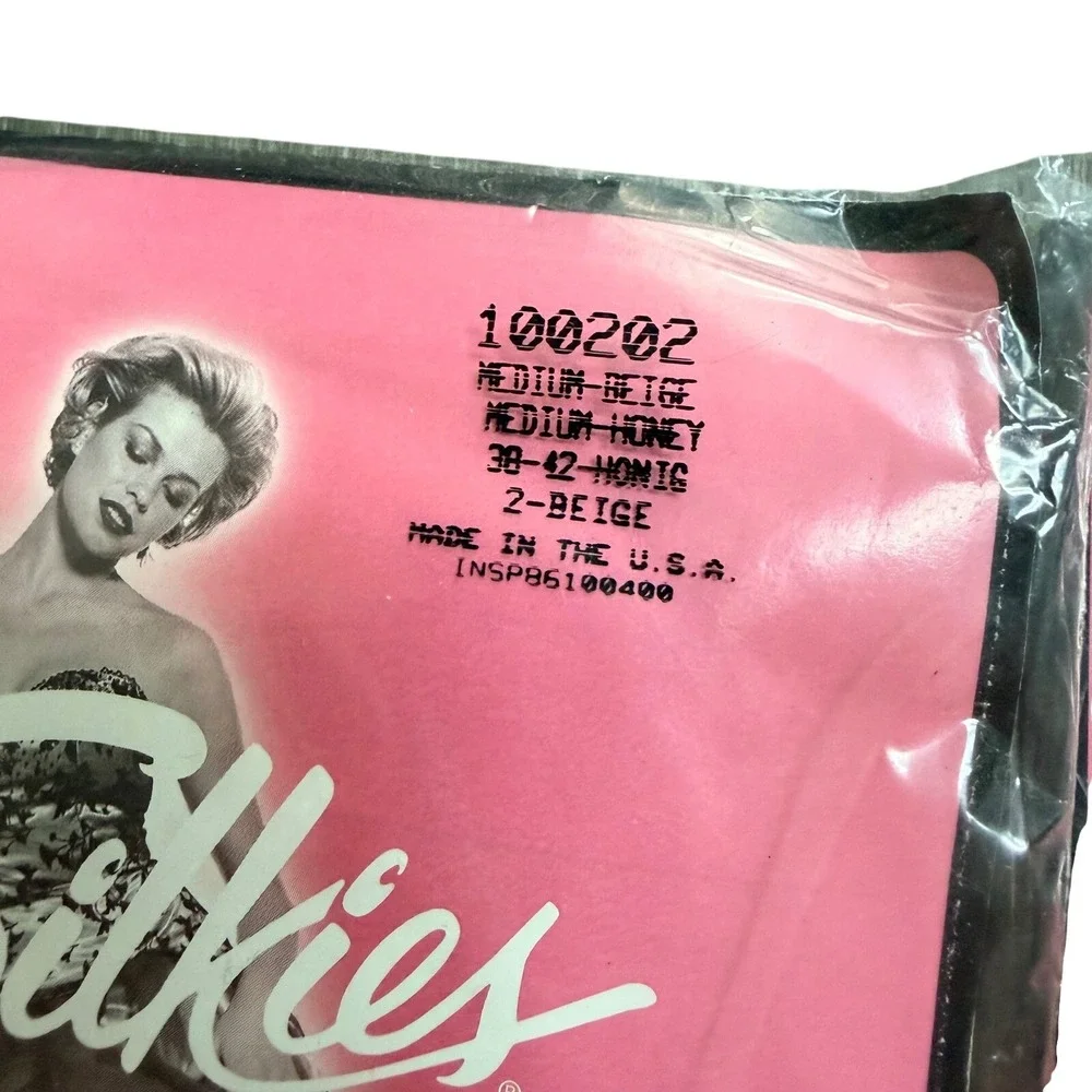 Silkies Ultra TLC Support Pantyhose 2 Pack Beige Ultra Sheer Legs Vintage USA‎